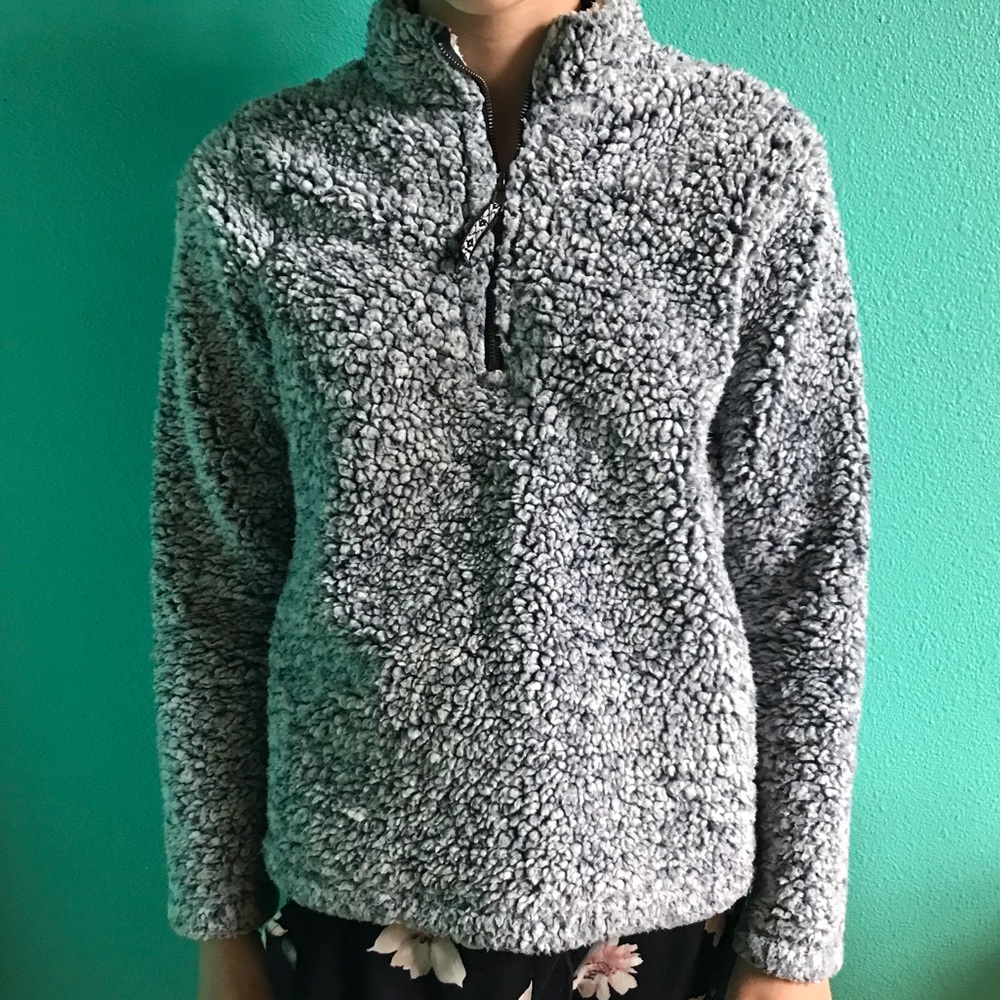 Sherpa sweater!